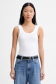 rag & bone top damski biały RE6B26ST3EW