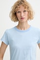 Rag & Bone tricou pentru femei, din bumbac albastru RE7C25FT3SW