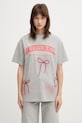 Andersson Bell T-shirt bawełniany damski szary atb1511w