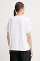 Дрехи Victoria Beckham тениска дамска от памук 1126JTS007232A бял
