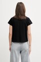 Odzież MM6 Maison Margiela T-shirt bawełniany damski S62GD0216.M20048 czarny