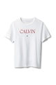 Calvin Klein Jeans t-shirt bawełniany dziecięcy IG0IG03060.128.176.PPY2 biały SS26