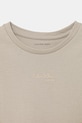 Dziewczynka Calvin Klein Jeans t-shirt bawełniany dziecięcy IG0IG03061.104.116.PPY2 beżowy