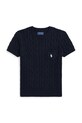 Polo Ralph Lauren t-shirt bawełniany dziecięcy bawełna granatowy 313933204003