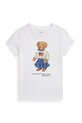 Polo Ralph Lauren t-shirt bawełniany dziecięcy 312A98403001 biały SS26