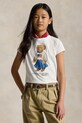 Polo Ralph Lauren t-shirt bawełniany dziecięcy bawełna biały 313A98403001