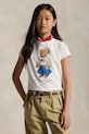 Polo Ralph Lauren t-shirt bawełniany dziecięcy bawełna biały 313A98403001