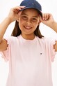 Tommy Hilfiger t-shirt dziecięcy KG0KG08970.128.176.PPY2 różowy