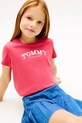Tommy Hilfiger t-shirt dziecięcy KG0KG08974.128.176.PPY2 różowy