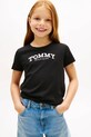 Tommy Hilfiger t-shirt dziecięcy pozostałe czarny KG0KG08974.128.176.PPY2