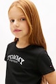Dziewczynka Tommy Hilfiger t-shirt dziecięcy KG0KG08974.128.176.PPY2 czarny