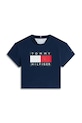 Tommy Hilfiger t-shirt bawełniany dziecięcy KG0KG09289.116.122.PPY2 granatowy SS26