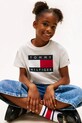 Tommy Hilfiger t-shirt dziecięcy KG0KG09289.128.176.PPY2 szary