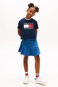 Dziewczynka Tommy Hilfiger t-shirt dziecięcy KG0KG09289.128.176.PPY2 granatowy