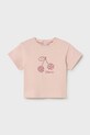 Mayoral tricou copii print roz 105.4G.Baby.PPY2