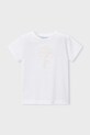 Mayoral t-shirt dziecięcy aplikacja biały 174.6C.Mini.PPY2