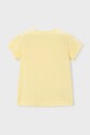 Mayoral t-shirt dziecięcy 174.6C.Mini.PPY2 żółty SS26