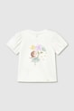 Mayoral t-shirt dziecięcy z elastanem biały 1078.4B.Baby.PPY2