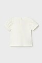 Dziewczynka Mayoral t-shirt dziecięcy 1078.4B.Baby.PPY2 biały