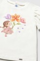 Mayoral t-shirt dziecięcy biały 1078.4B.Baby.PPY2