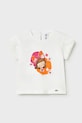 Παιδικό μπλουζάκι Mayoral στάμπα λευκό 1079.4D.Baby.PPY2