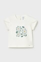 Mayoral t-shirt dziecięcy z elastanem beżowy 1079.4D.Baby.PPY2