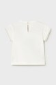 Mayoral t-shirt dziecięcy 1079.4D.Baby.PPY2 beżowy SS26