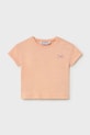 Παιδικό βαμβακερό μπλουζάκι Mayoral στάμπα πορτοκαλί 1083.4J.Baby.PPY2