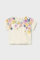 Mayoral t-shirt dziecięcy z elastanem biały 1085.4K.Baby.PPY2