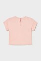 Mayoral t-shirt dziecięcy 1085.4K.Baby.PPY2 różowy SS26