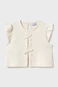 Mayoral top dziecięcy z elastanem biały 1089.4G.Baby.PPY2