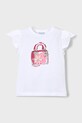 Mayoral t-shirt dziecięcy z elastanem beżowy 3002.6B.Mini.PPY2
