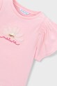 Κοριτσίστικα Παιδικό μπλουζάκι Mayoral 3004.6B.Mini.PPY2 ροζ