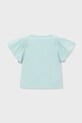 Dziewczynka Mayoral t-shirt dziecięcy 3004.6B.Mini.PPY2 turkusowy