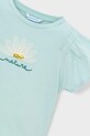 Mayoral t-shirt dziecięcy turkusowy 3004.6B.Mini.PPY2