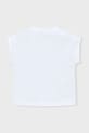 Dziewczynka Mayoral t-shirt dziecięcy 3005.6D.Mini.PPY2 biały