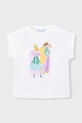 Mayoral t-shirt dziecięcy z elastanem beżowy 3005.6D.Mini.PPY2
