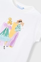 Dziewczynka Mayoral t-shirt dziecięcy 3005.6D.Mini.PPY2 beżowy