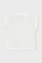 Dziewczynka Mayoral t-shirt dziecięcy 3005.6D.Mini.PPY2 beżowy