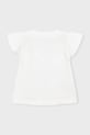 Dziewczynka Mayoral t-shirt dziecięcy 3007.6E.Mini.PPY2 biały