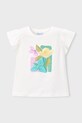 Mayoral t-shirt dziecięcy z elastanem biały 3007.6E.Mini.PPY2