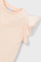 Παιδικό βαμβακερό μπλουζάκι Mayoral μπεζ 3008.6E.Mini.PPY2