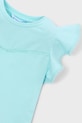 Κοριτσίστικα Παιδικό βαμβακερό μπλουζάκι Mayoral 3008.6E.Mini.PPY2 μπλε