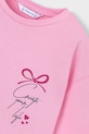 Dziewczynka Mayoral t-shirt bawełniany dziecięcy 3009.6F.Mini.PPY2 różowy