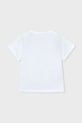 Dziewczynka Mayoral t-shirt bawełniany dziecięcy 3011.6H.Mini.PPY2 biały