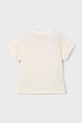 Mayoral t-shirt bawełniany dziecięcy 3011.6H.Mini.PPY2 beżowy SS26
