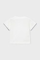 Dziewczynka Mayoral t-shirt bawełniany dziecięcy 3013.6H.Mini.PPY2 beżowy