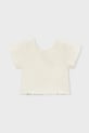 Dziewczynka Mayoral t-shirt dziecięcy 3014.6J.Mini.PPY2 beżowy