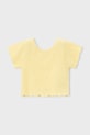 Детска тениска Mayoral 3014.6J.Mini.PPY2 жълт SS26