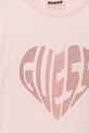 Dziewczynka Guess t-shirt dziecięcy J5RI46.J1314.PPY2 różowy